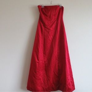 After Six Red Formal Evening Sleeveless Gown Dress, Size 12